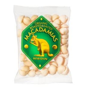 Macadamianoten gezout van Horizon, 12 x 100 g